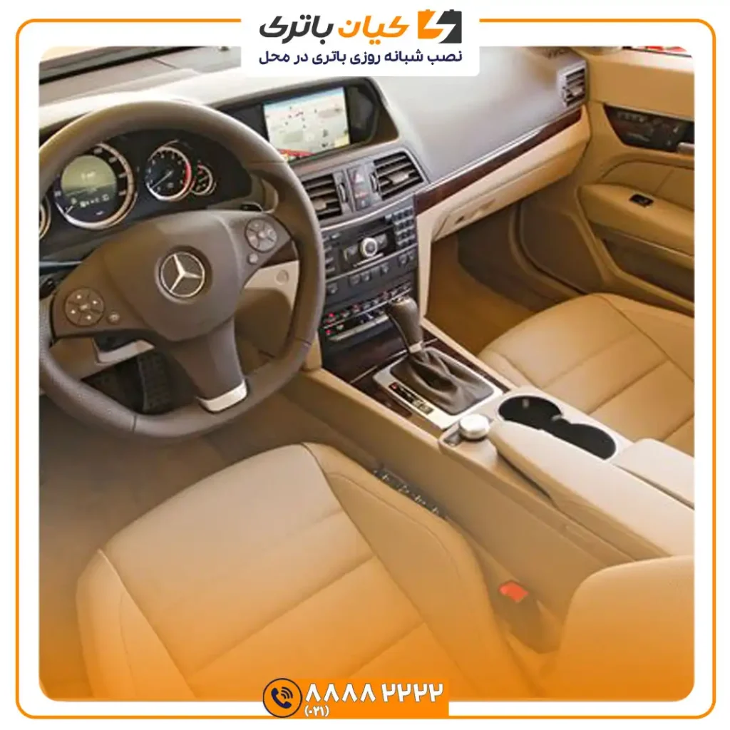 محل باتری مرسدس بنز C350 کوپه 38 بنز C350 کوپه 4