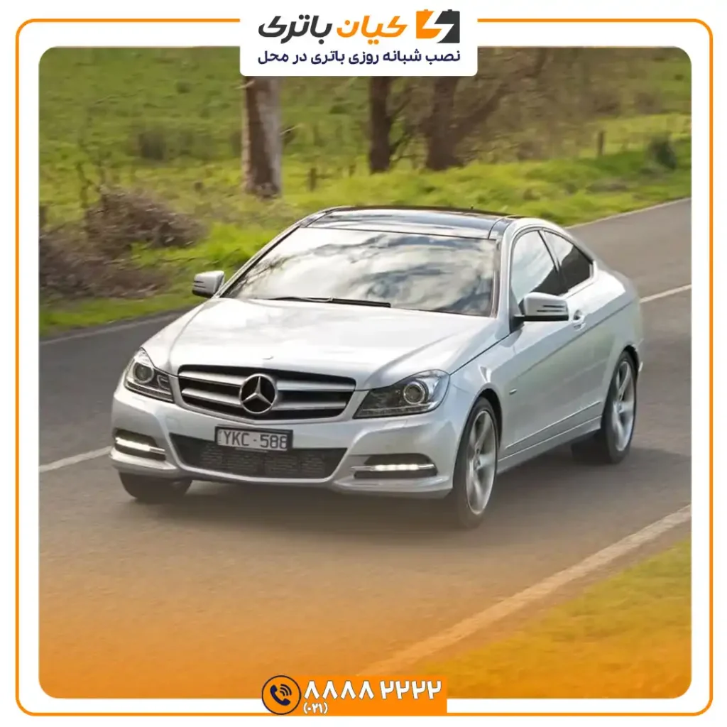 محل باتری مرسدس بنز C350 کوپه 32 بنز C350 کوپه 6