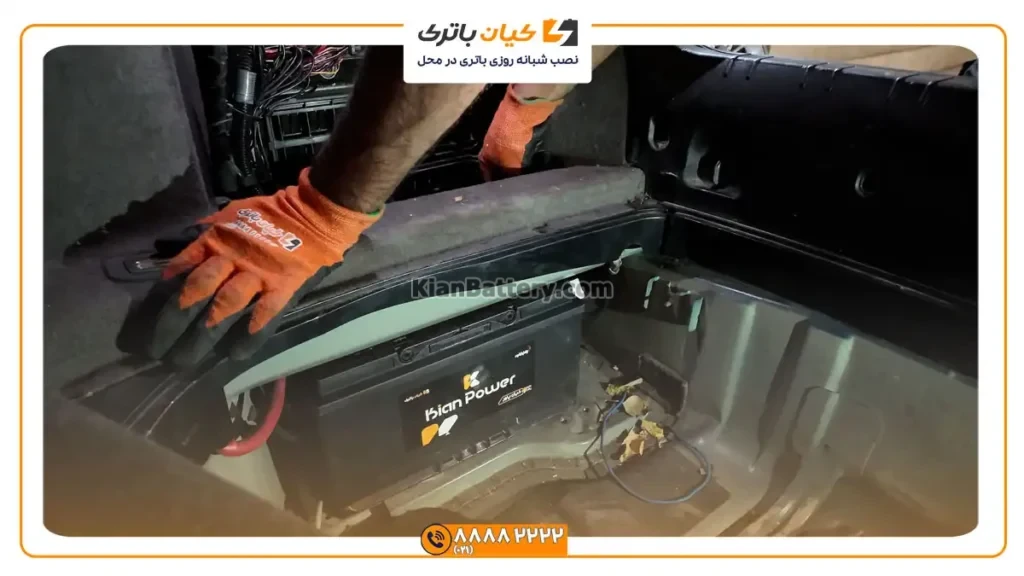 باتری کیان پاور بر روی بی ام و سری 7