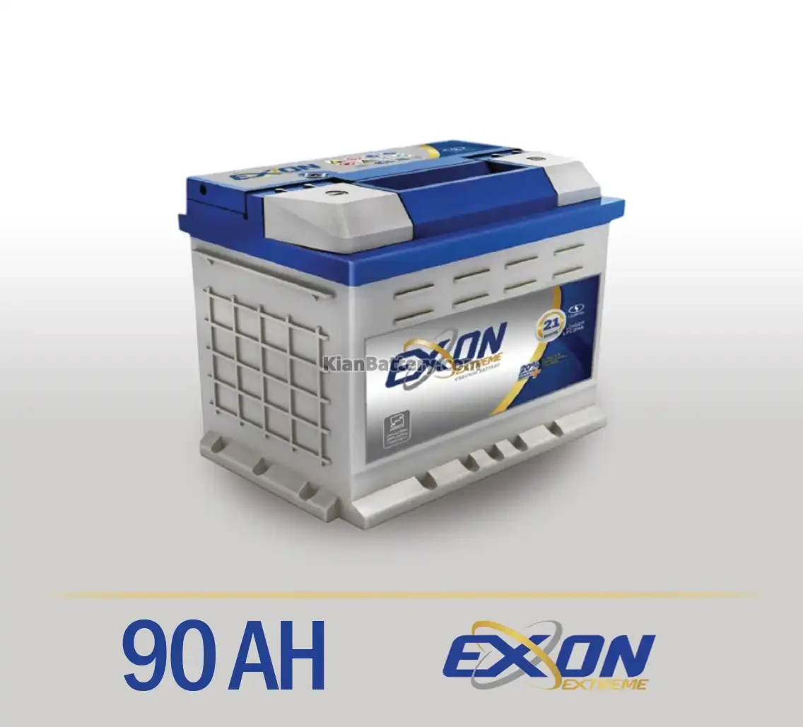 باتری 90 آمپر اکسون صبا 1 باتری اکسون- 90 آمپر- قالب D31