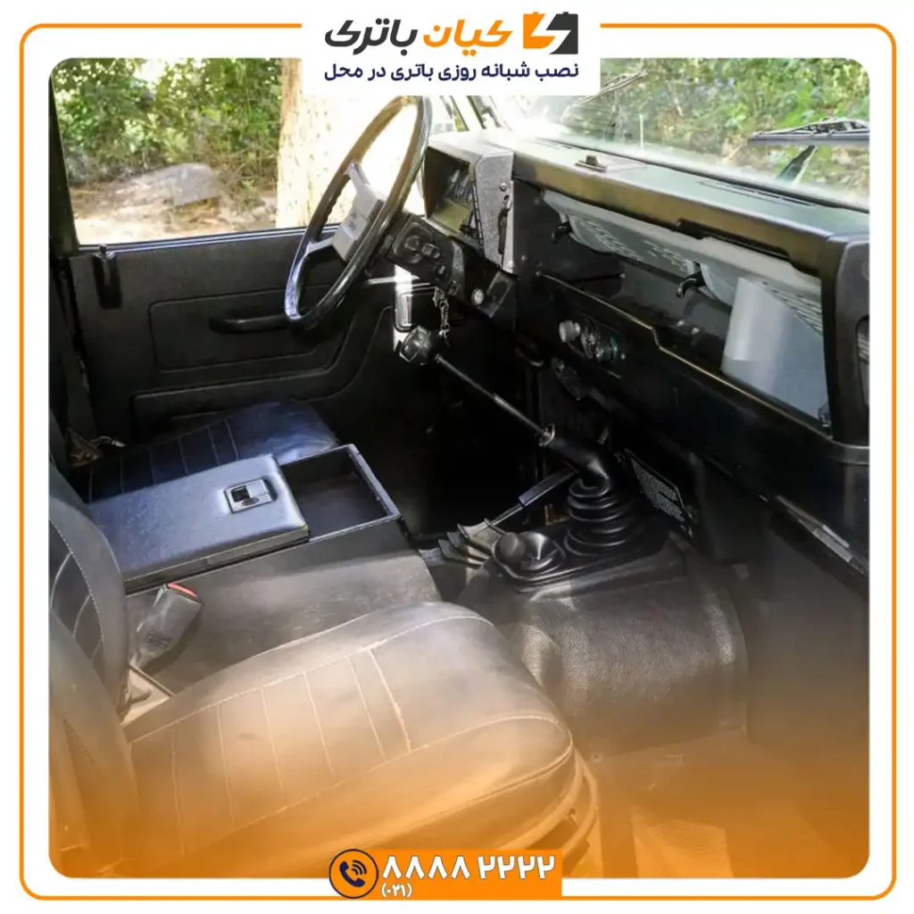 باتری لندروور دیفندر 110 35 لندروور دیفندر 110 3