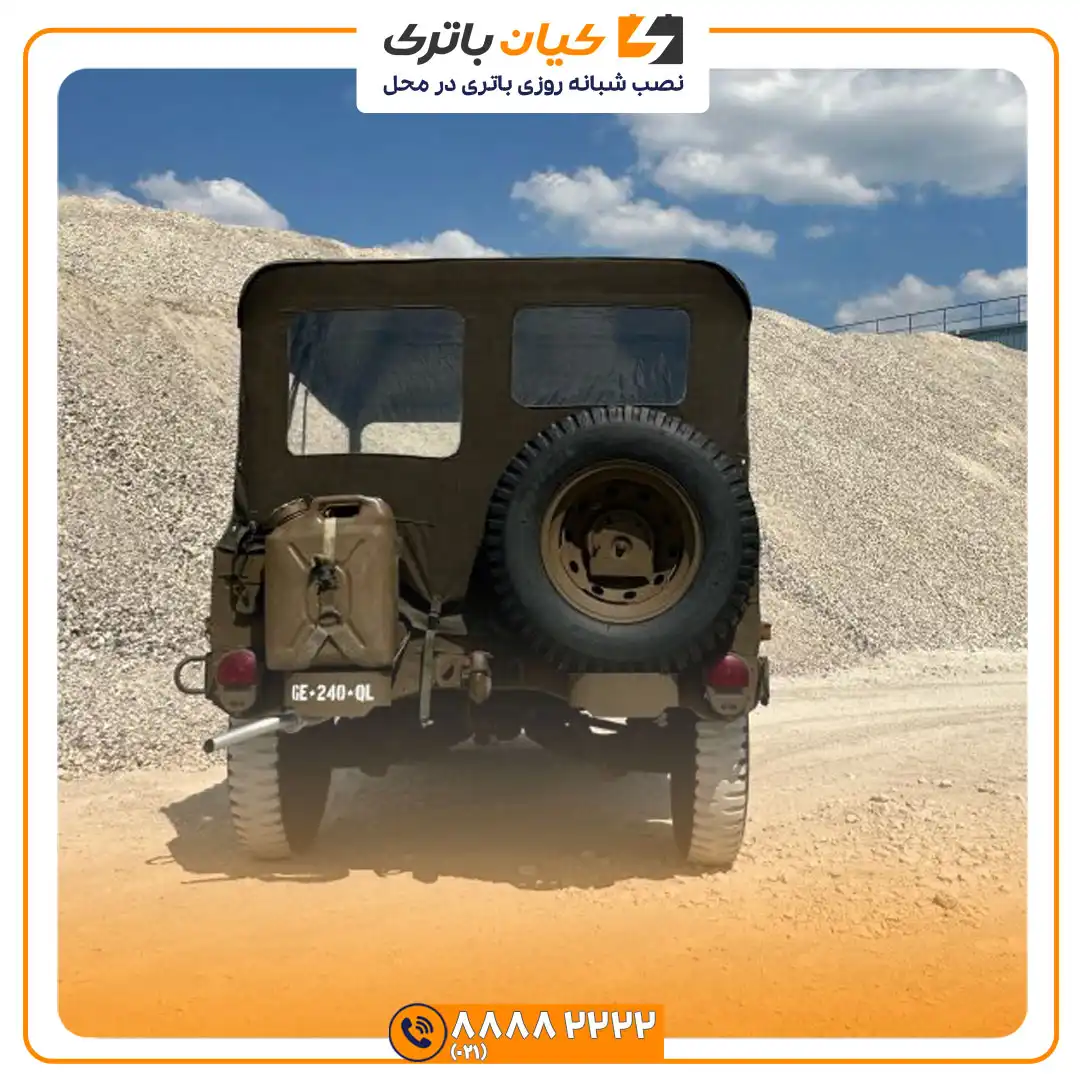 باتری جیپ میول 38 میول 6