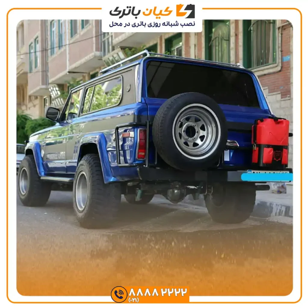 باتری جیپ چروکی چیف 41 چروکی چیف 6