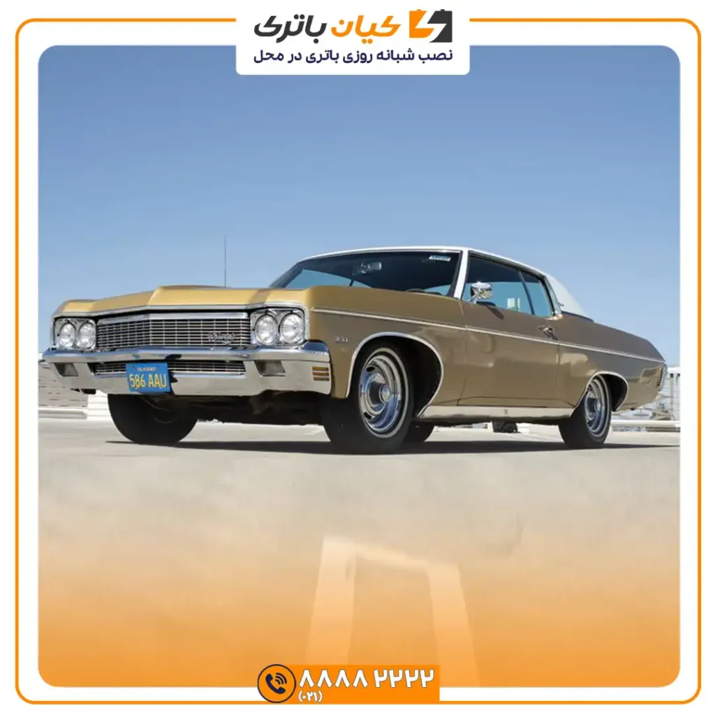 باتری شورلت کاپریس 34 .ر.لت کاپریس 3