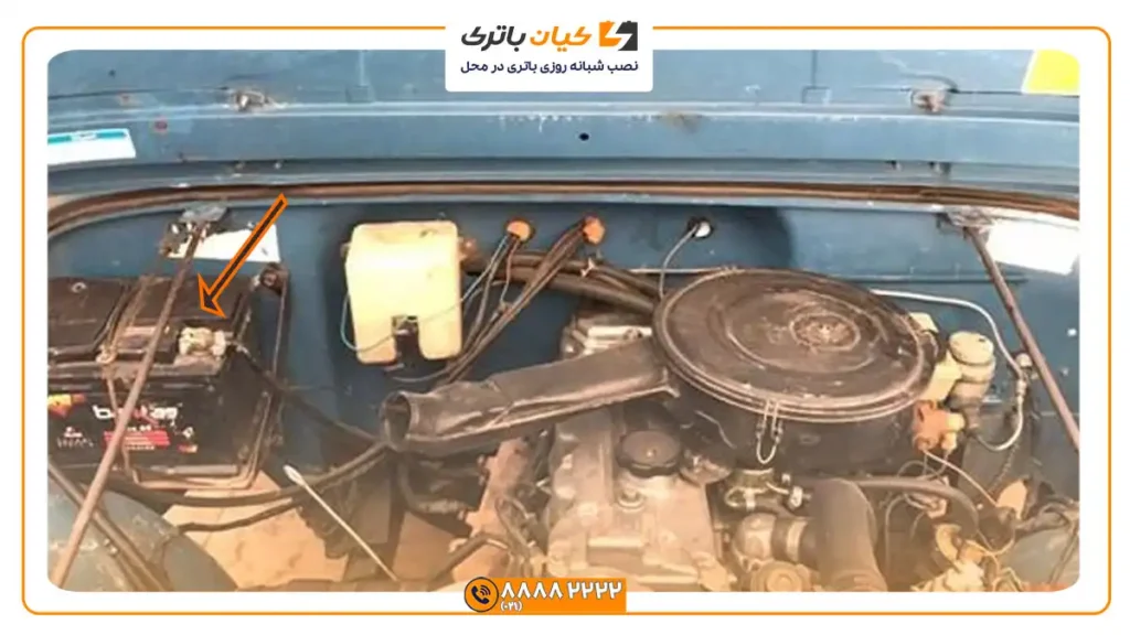 باتری جیپ توسن