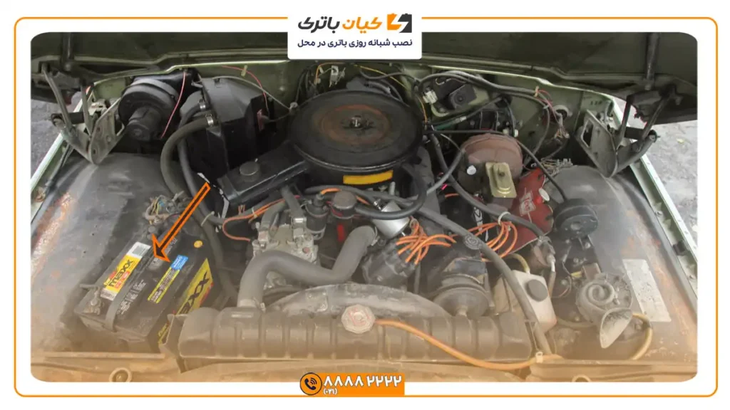 باتری جیپ سیمرغ