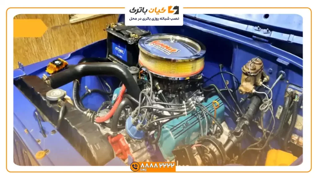 باتری جیپ صحرا