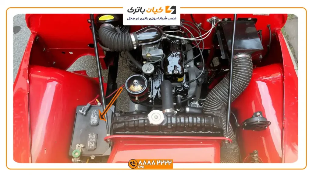 باتری جیپ ویلیز