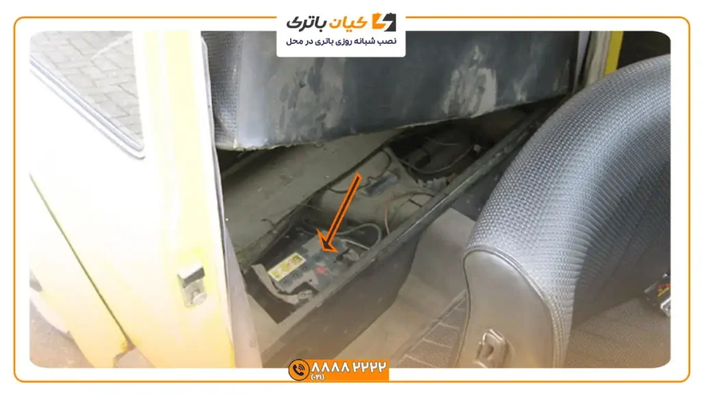 باتری فولکس قورباغه ای