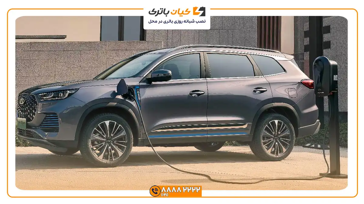 باتری مناسب خودروهای چری 26 باتری چری تیگو 8 پرو هیبرید