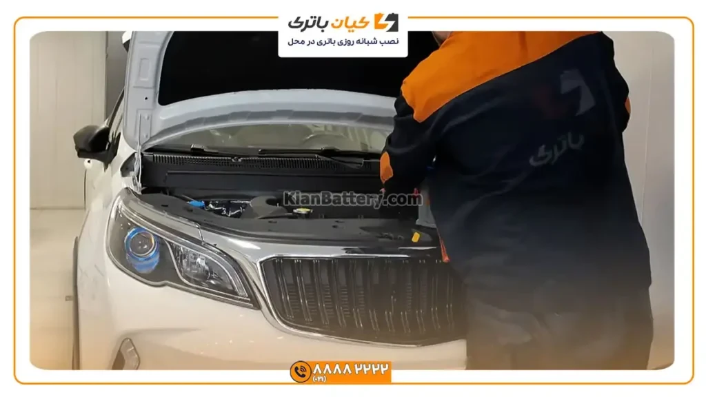 نصب باتری بک ایکس 3 پرو