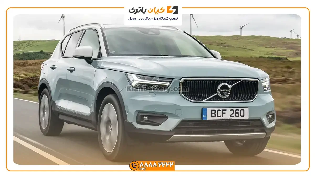 باتری مناسب خودروهای ولوو 26 volvo