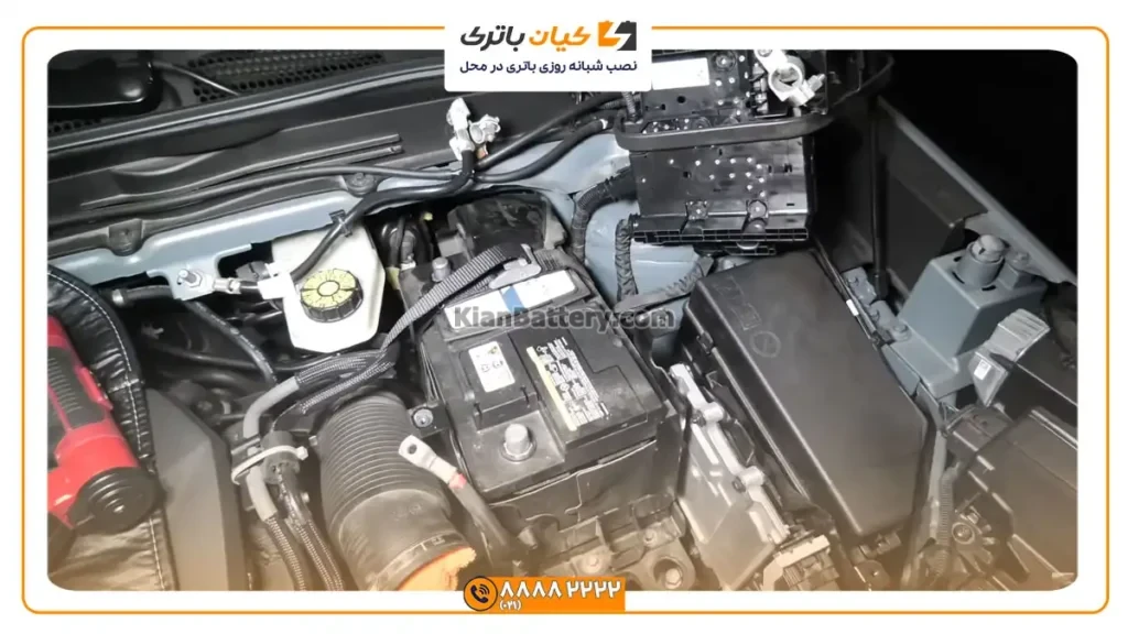 قرارگیری باتری ولوو XC40