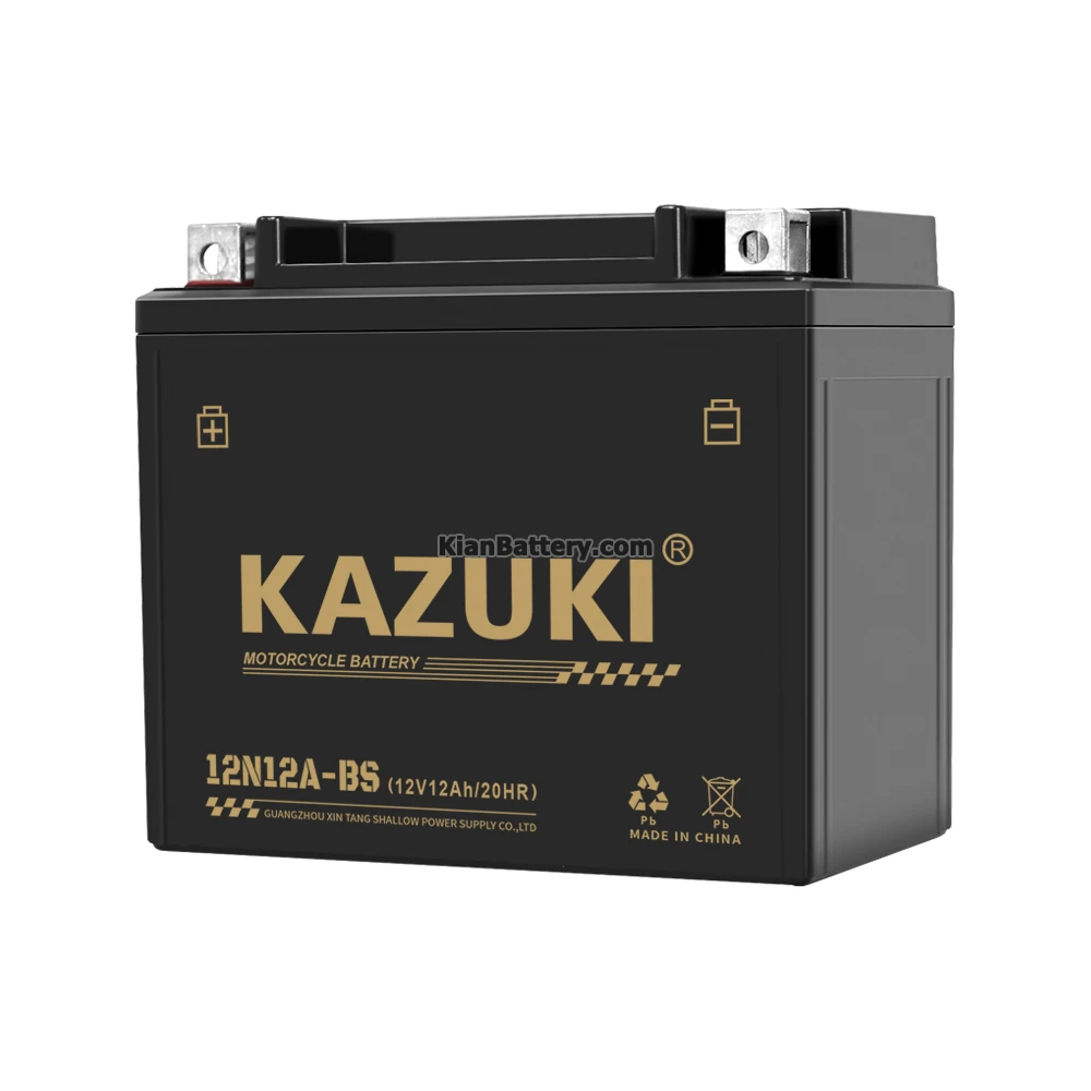 باتری 12 آمپر موتور سیکلت کازوکی 10 KAZUKI gallery 3