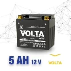 باتری 5 آمپر موتور سیکلت- برند ولتا