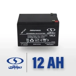 باتری 12 آمپر موتور سیکلت صبا باتری