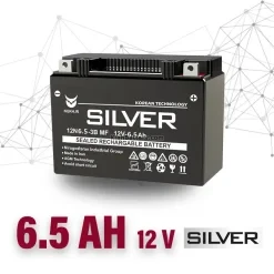 باتری 6.5 آمپر موتور سیکلت- برند سیلور